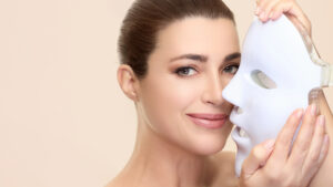 מסיכת לד לפנים